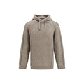 Giorgio Armani Giorgio Armani Beige Alpaca Vicugna Pacos Hoodie