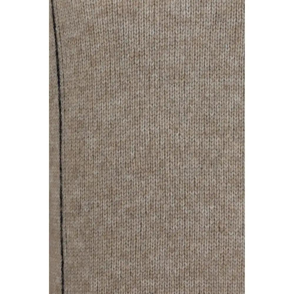 Giorgio Armani Giorgio Armani Beige Alpaca Vicugna Pacos Hoodie