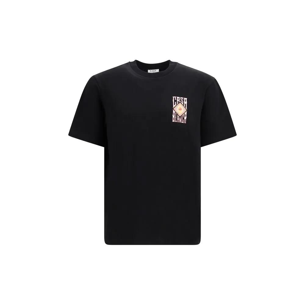 T-shirt Casablanca en Coton Noir