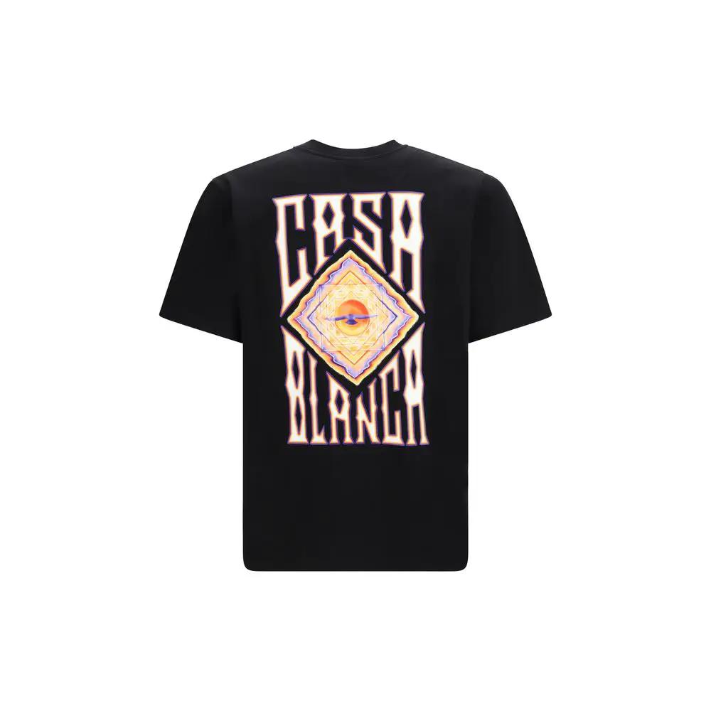 Casablanca Casablanca Black Cotton T-Shirt
