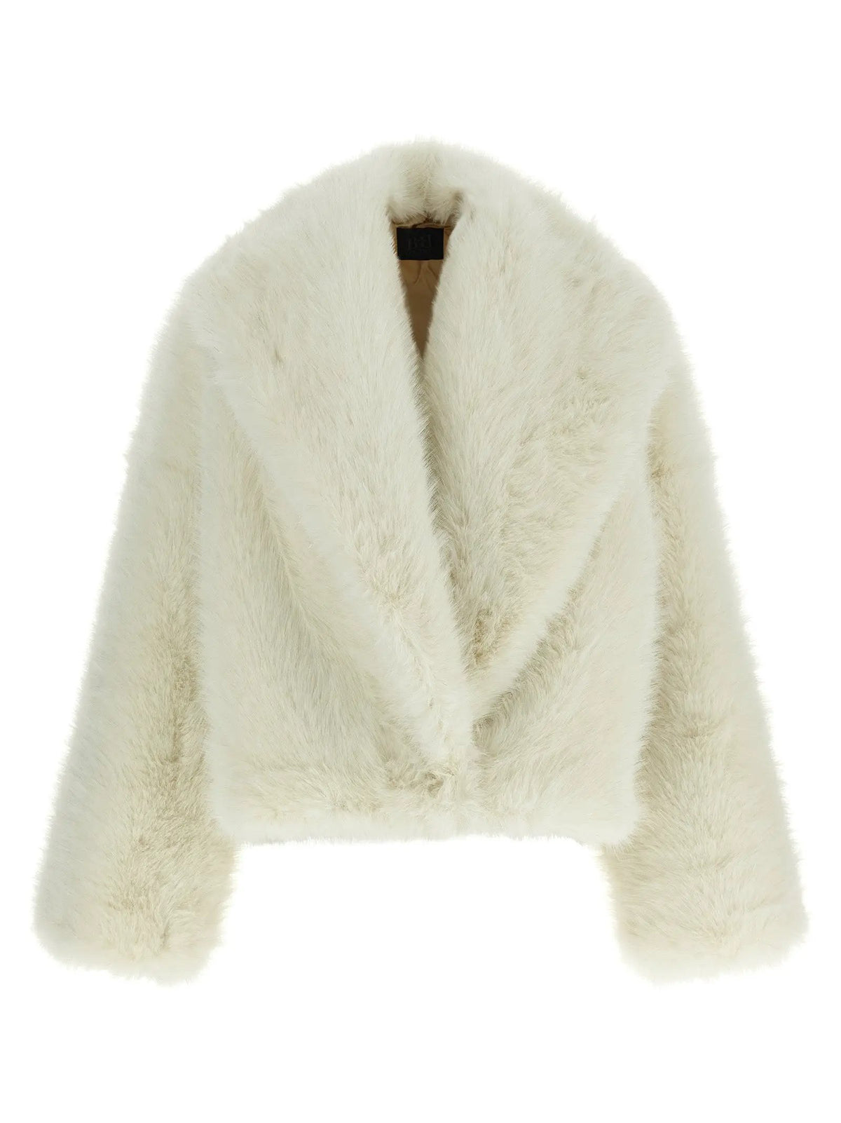 B&B COUTURE B&B COUTURE White Polyester Biker Jacket
