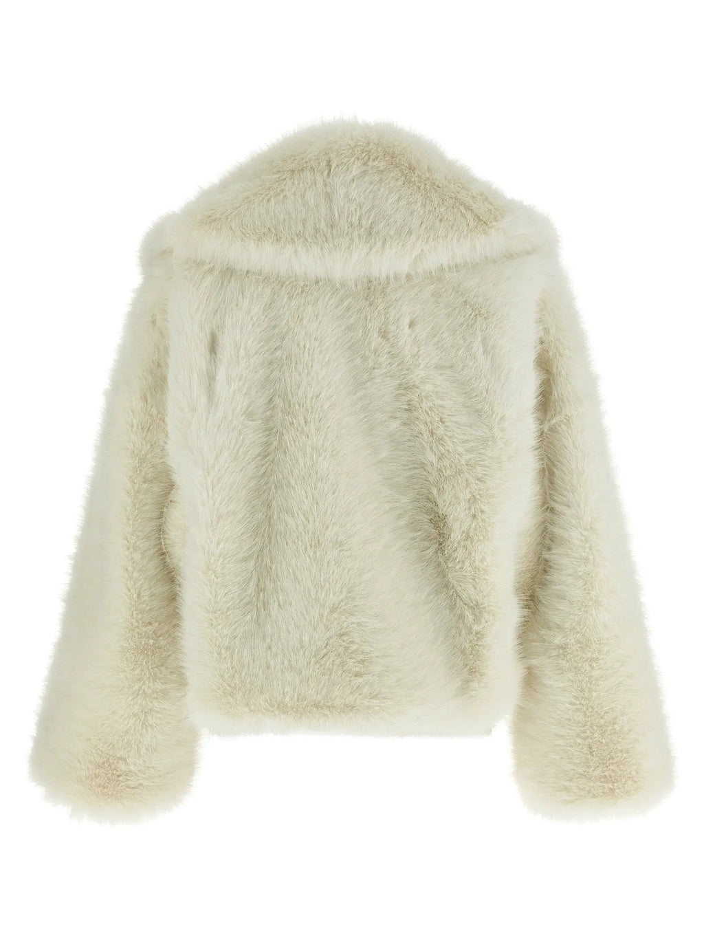 B&B COUTURE B&B COUTURE White Polyester Biker Jacket