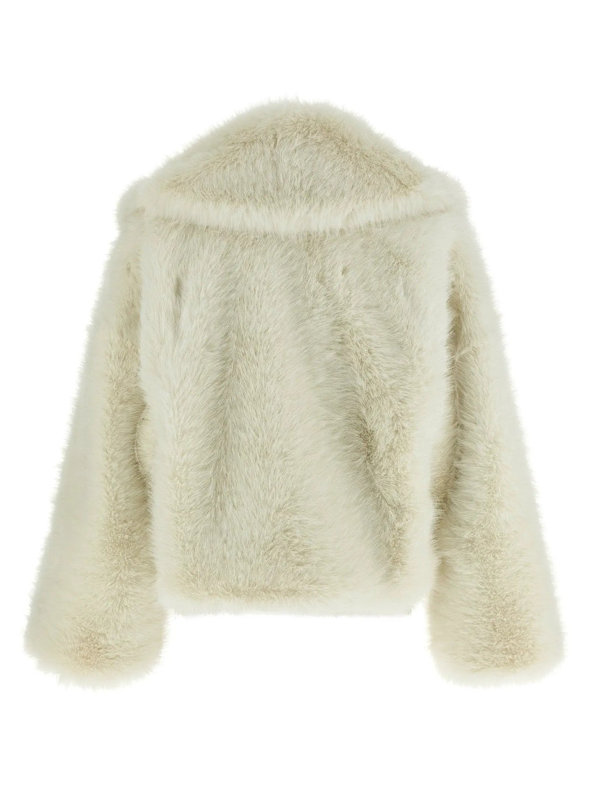 B&B COUTURE B&B COUTURE White Polyester Biker Jacket