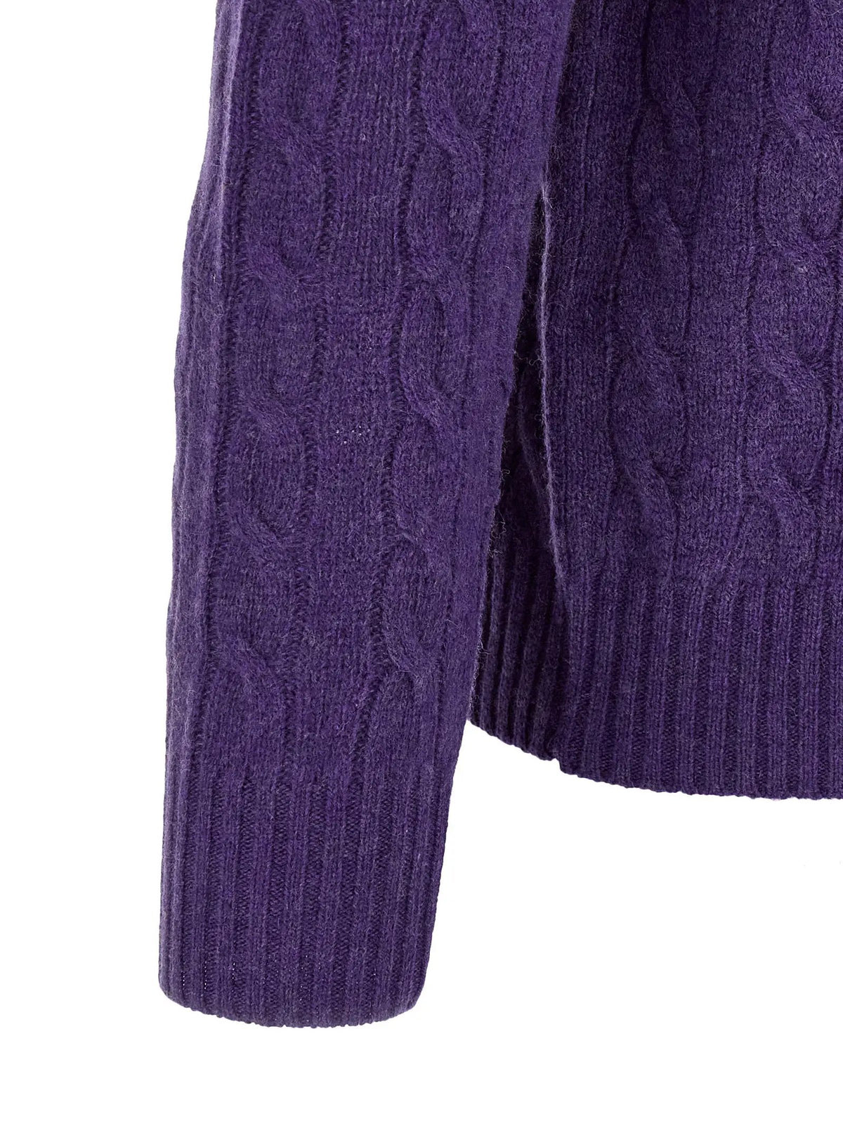 Polo Ralph Lauren Polo Ralph Lauren Purple Wool Cardigan