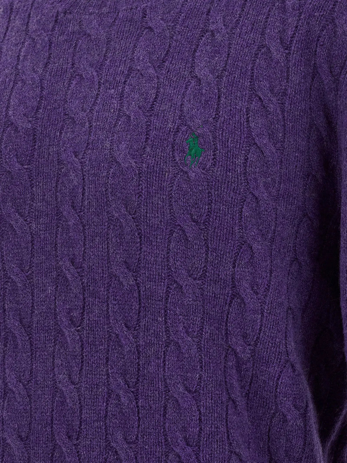 Polo Ralph Lauren Polo Ralph Lauren Purple Wool Cardigan