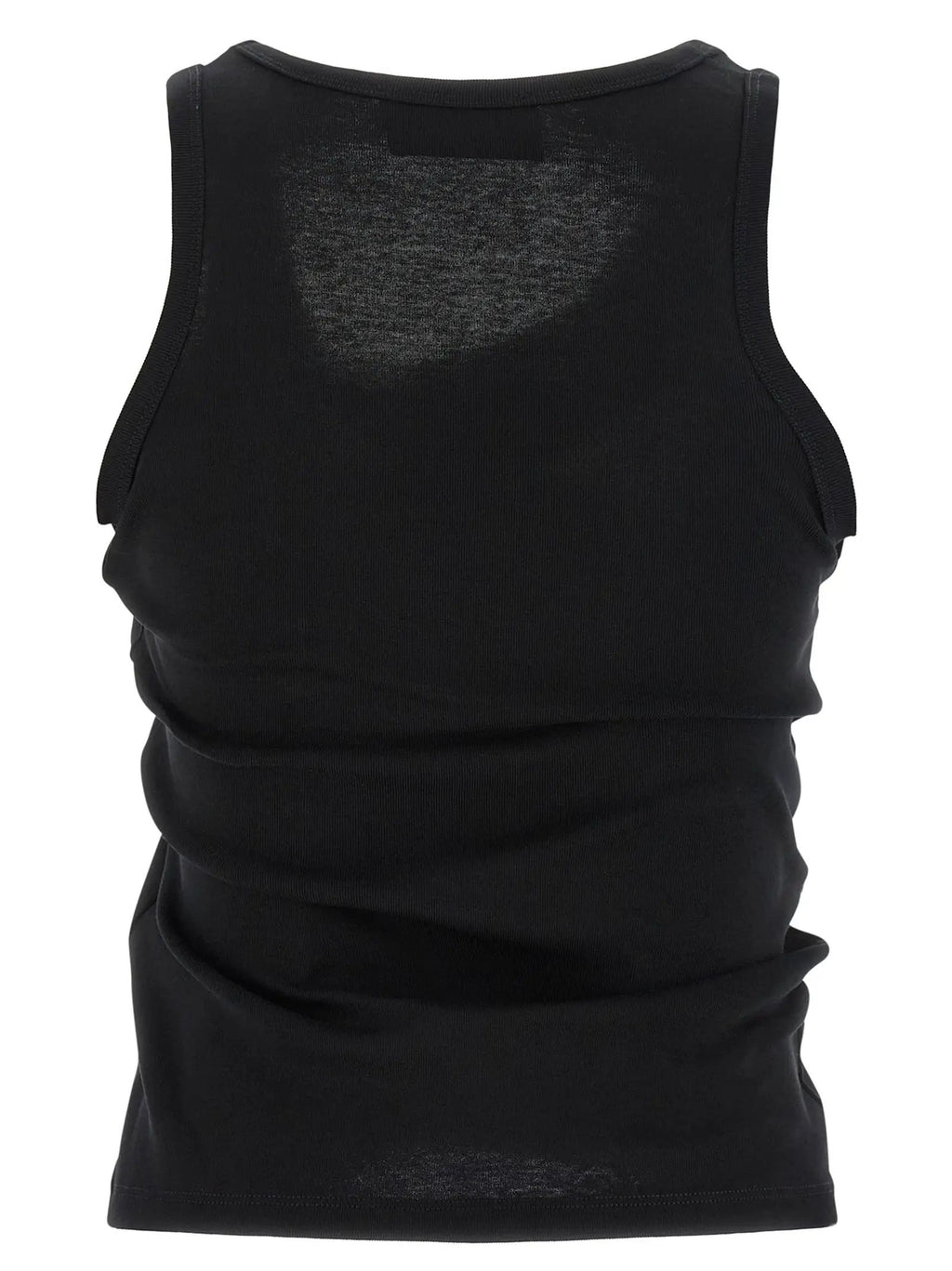 Coperni Coperni Black Cotton Tank Tops
