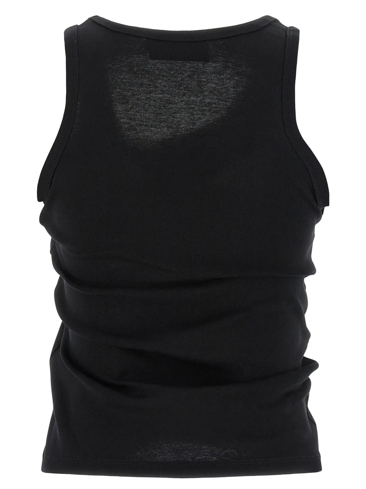 Coperni Coperni Black Cotton Tank Tops