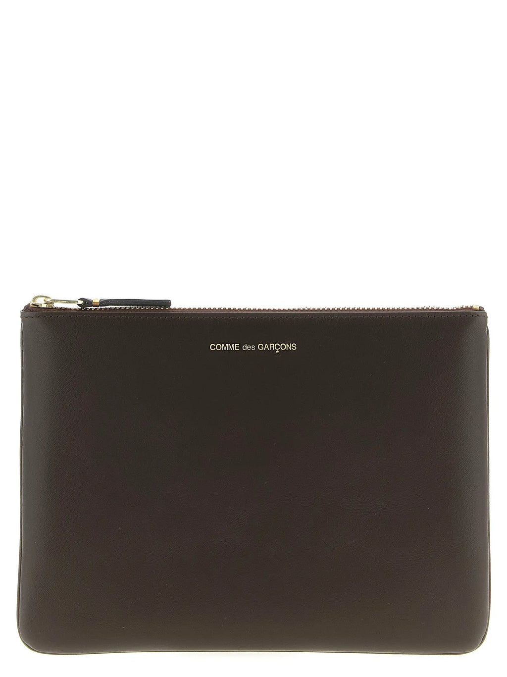 Comme Des Garçons Brown Cowhide Cardholder