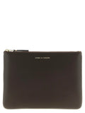 Comme Des Garçons Brown Cowhide Cardholder