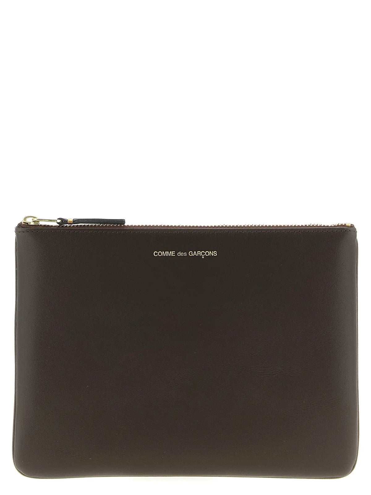 Comme Des Garçons Brown Cowhide Cardholder