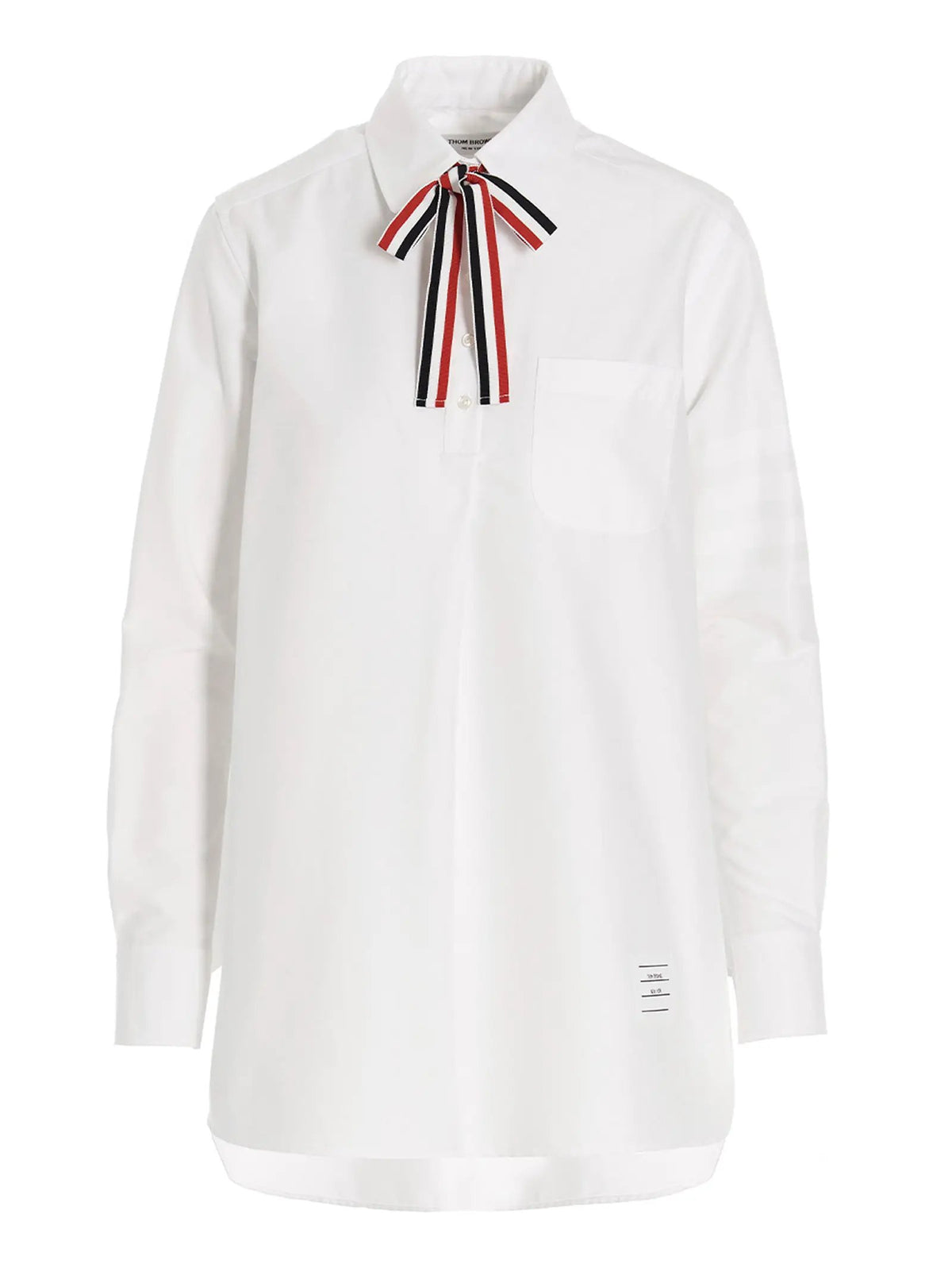 Chemisier en coton blanc Thom Browne