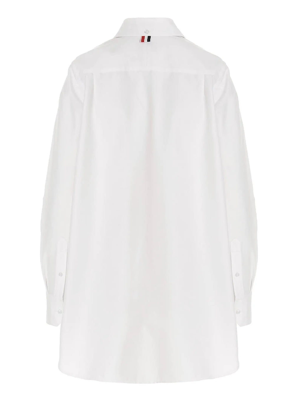 Thom Browne White Cotton Blouse