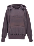 Maison Margiela Purple Cotton Hoodie