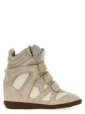 Isabel Marant Isabel Marant Beige Leather Sneakers