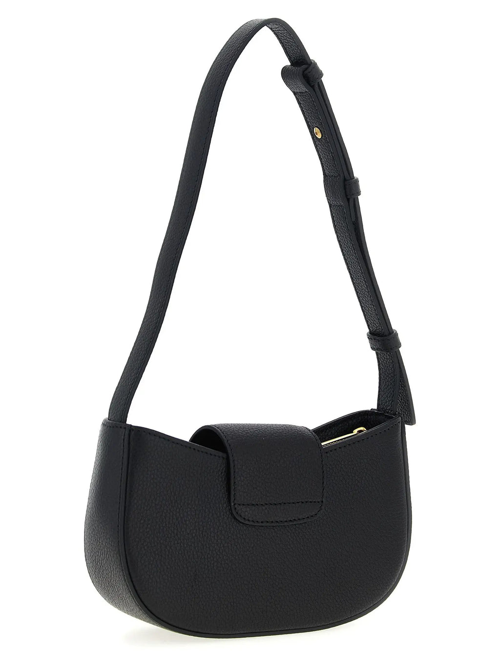 Ferragamo Black Calfskin Shoulder Bag