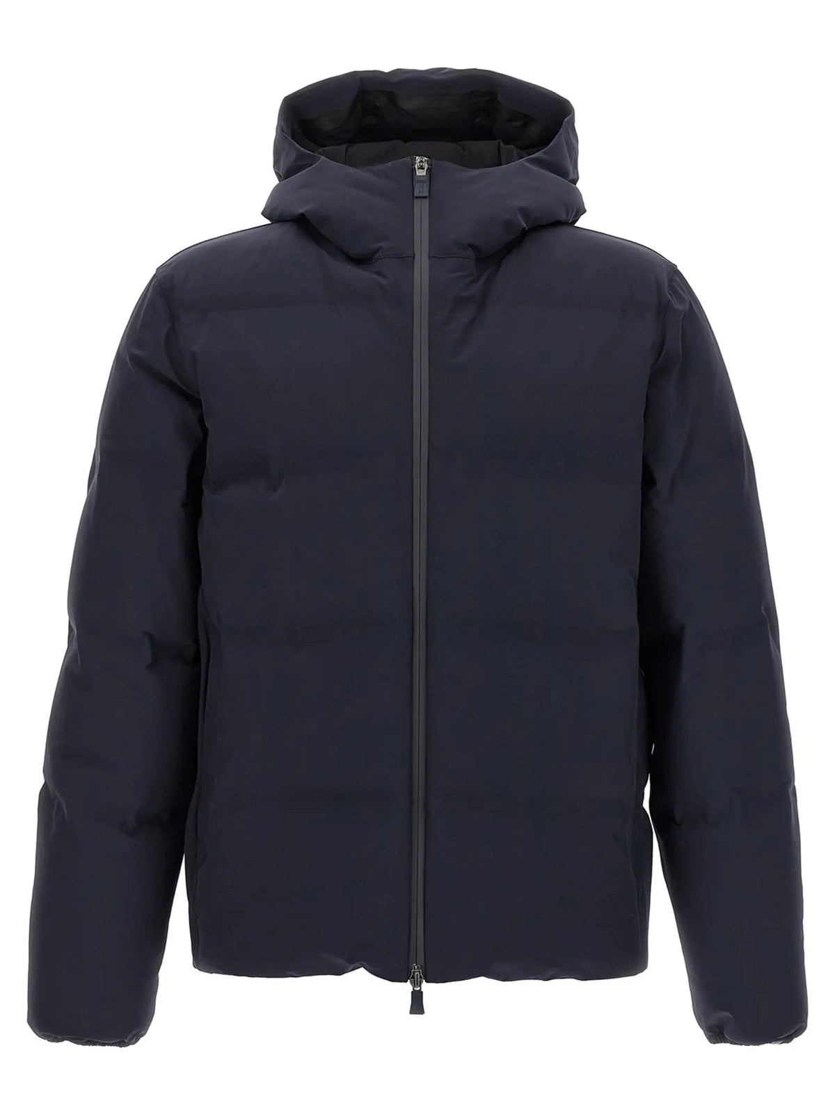 Herno Blue Polyamide Full-Length Jacket