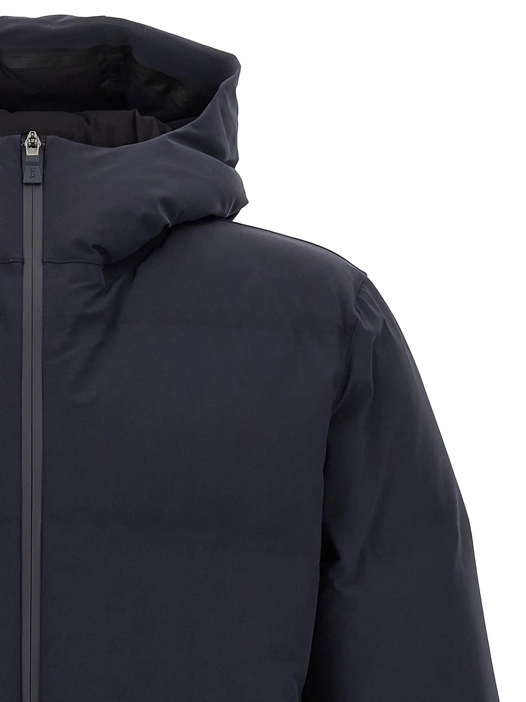 Herno Blue Polyamide Full-Length Jacket