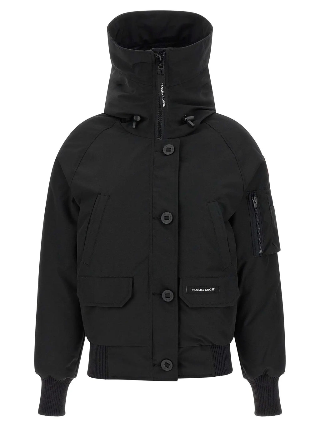 Canada Goose Black Polyester Bomber