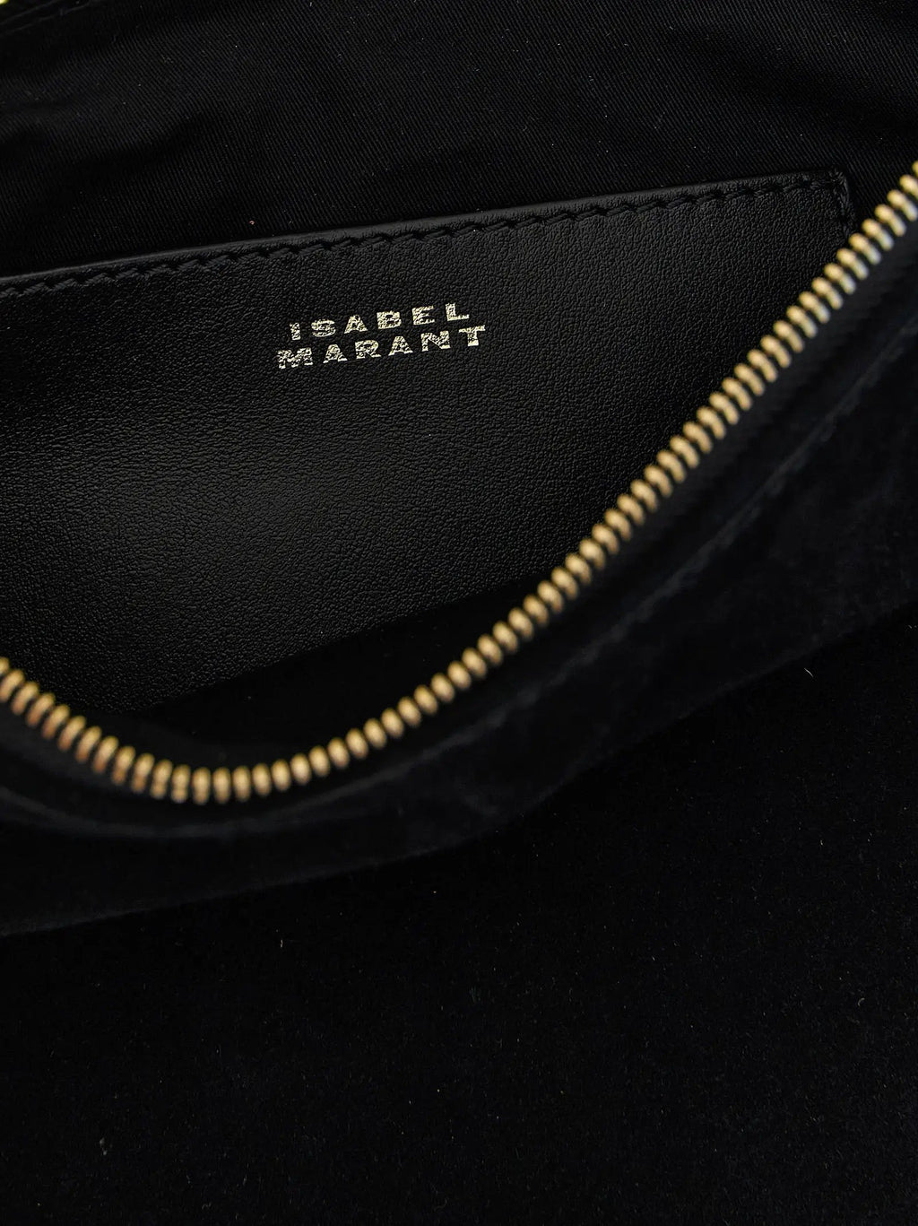 Isabel Marant Black Calfskin Handbag