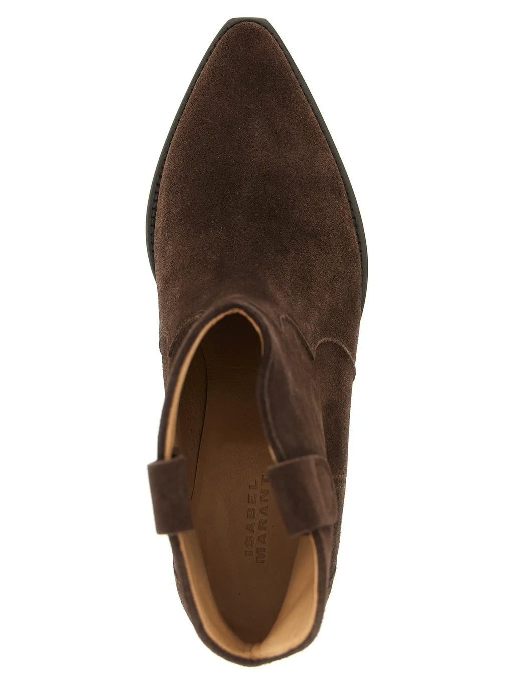 Isabel Marant Brown Calfskin Chelsea Boots
