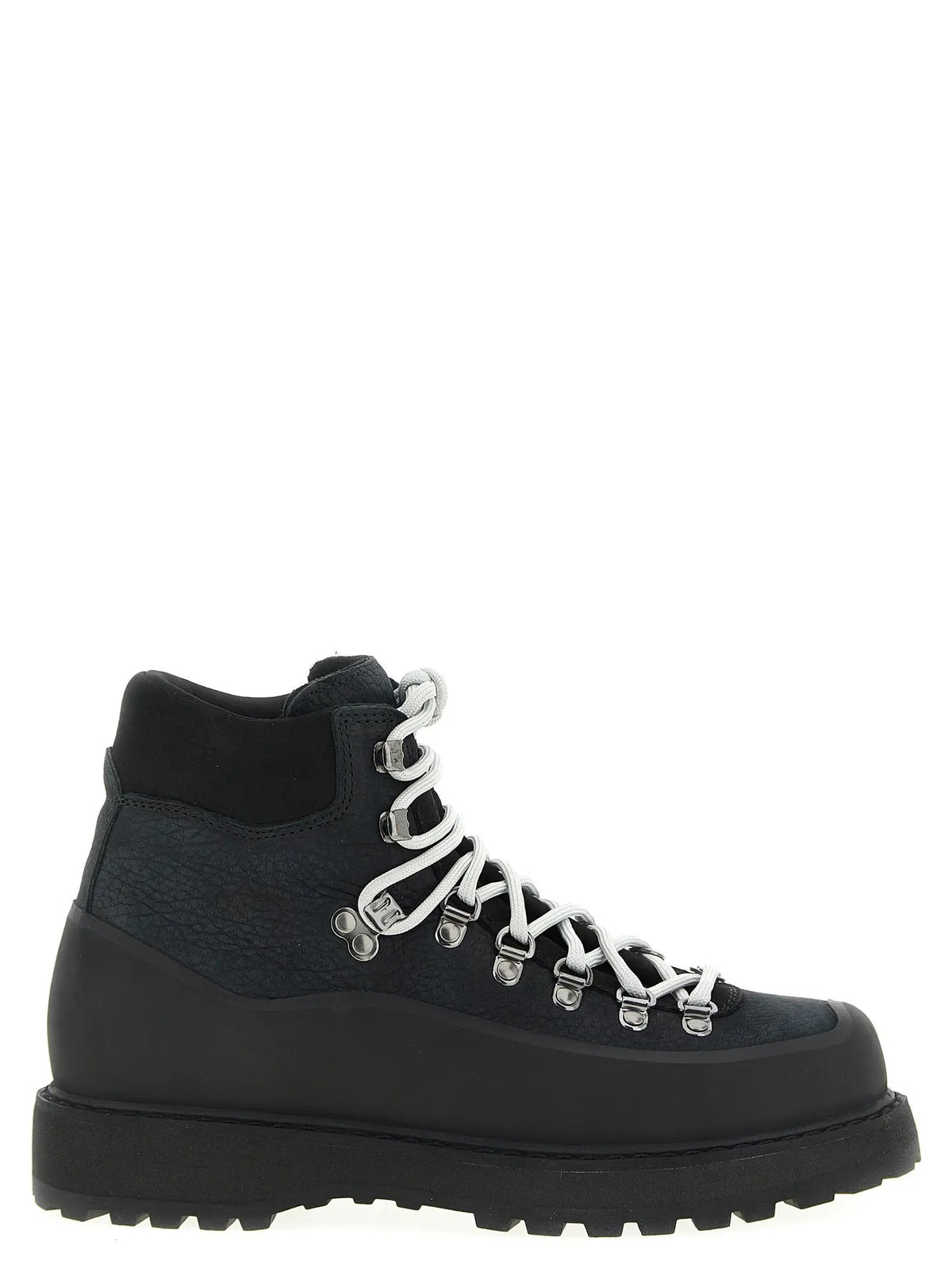 Diemme Black Cowhide Ankle Boots