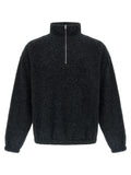 Jil Sander Gray Wool Sweatshirt