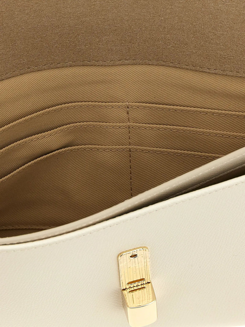 Furla Furla White Calfskin Clutch Bag