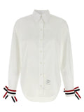 Thom Browne White Cotton Blouse