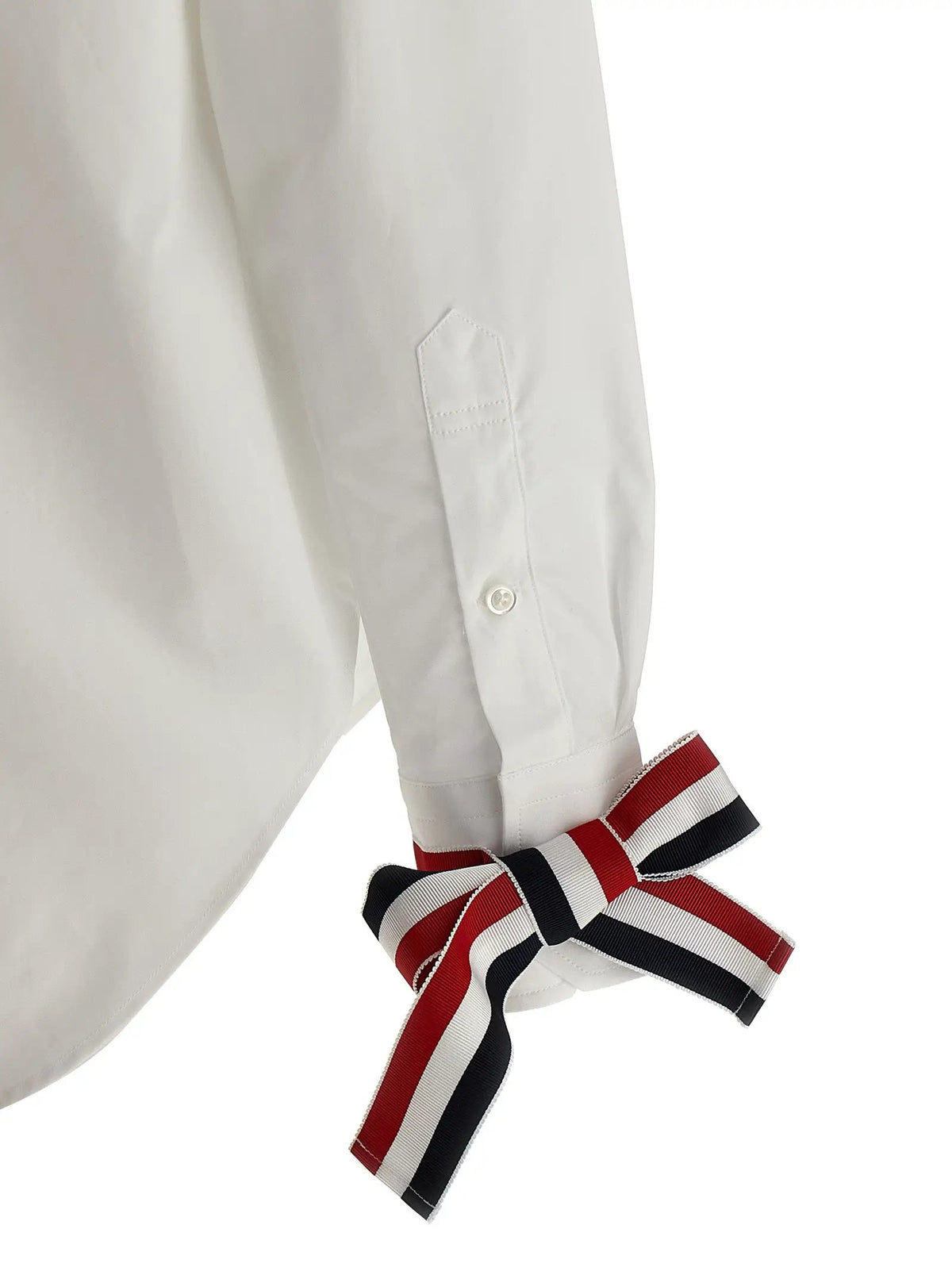 Chemisier en coton blanc Thom Browne