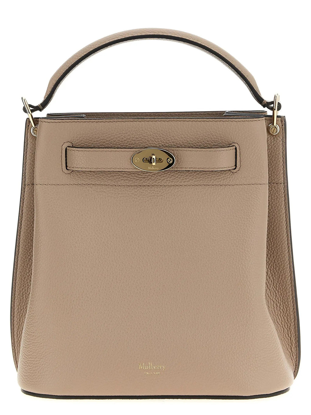 Mulberry Mulberry Gray Calfskin Crossbody Bag