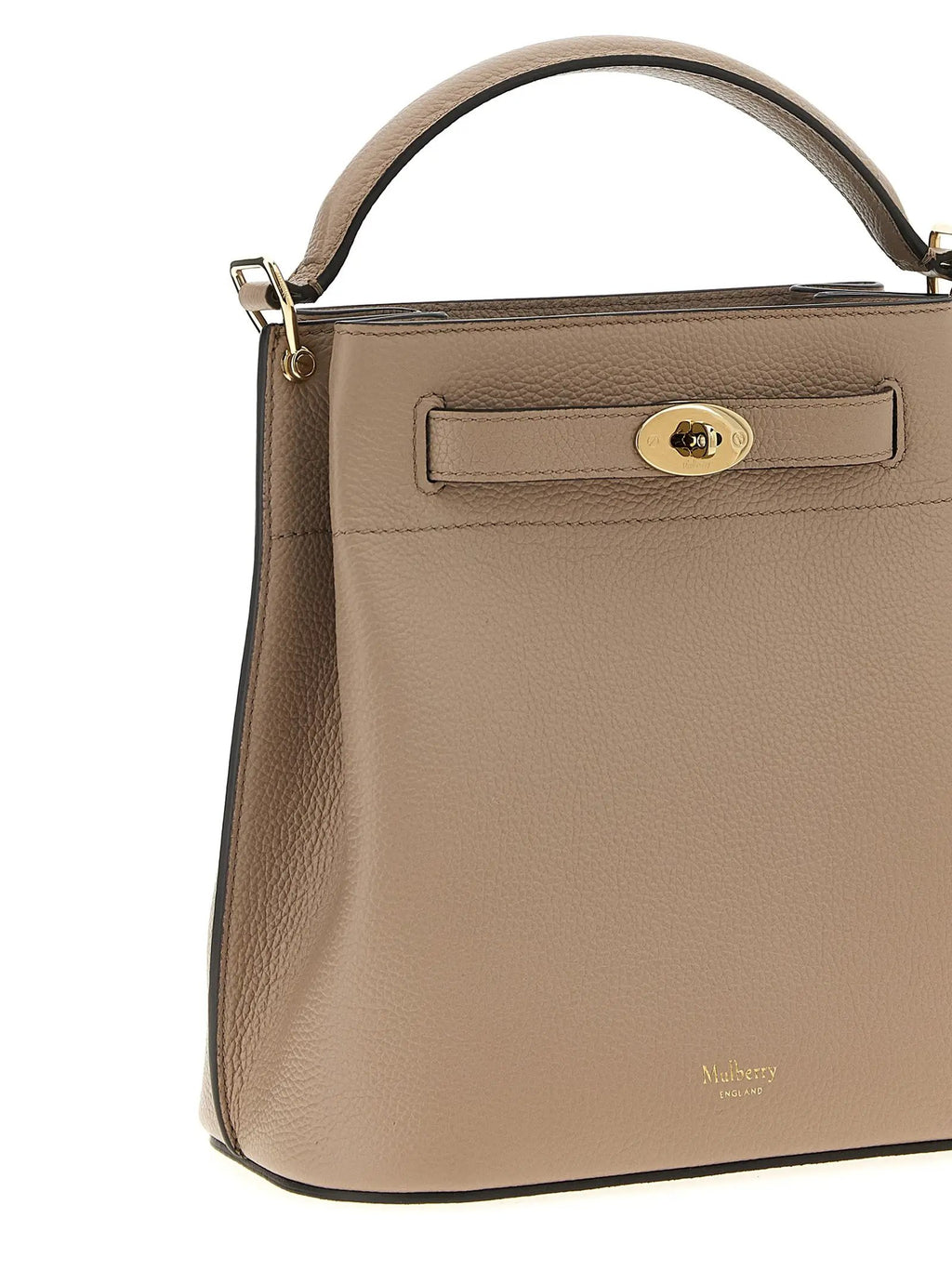 Mulberry Mulberry Gray Calfskin Crossbody Bag