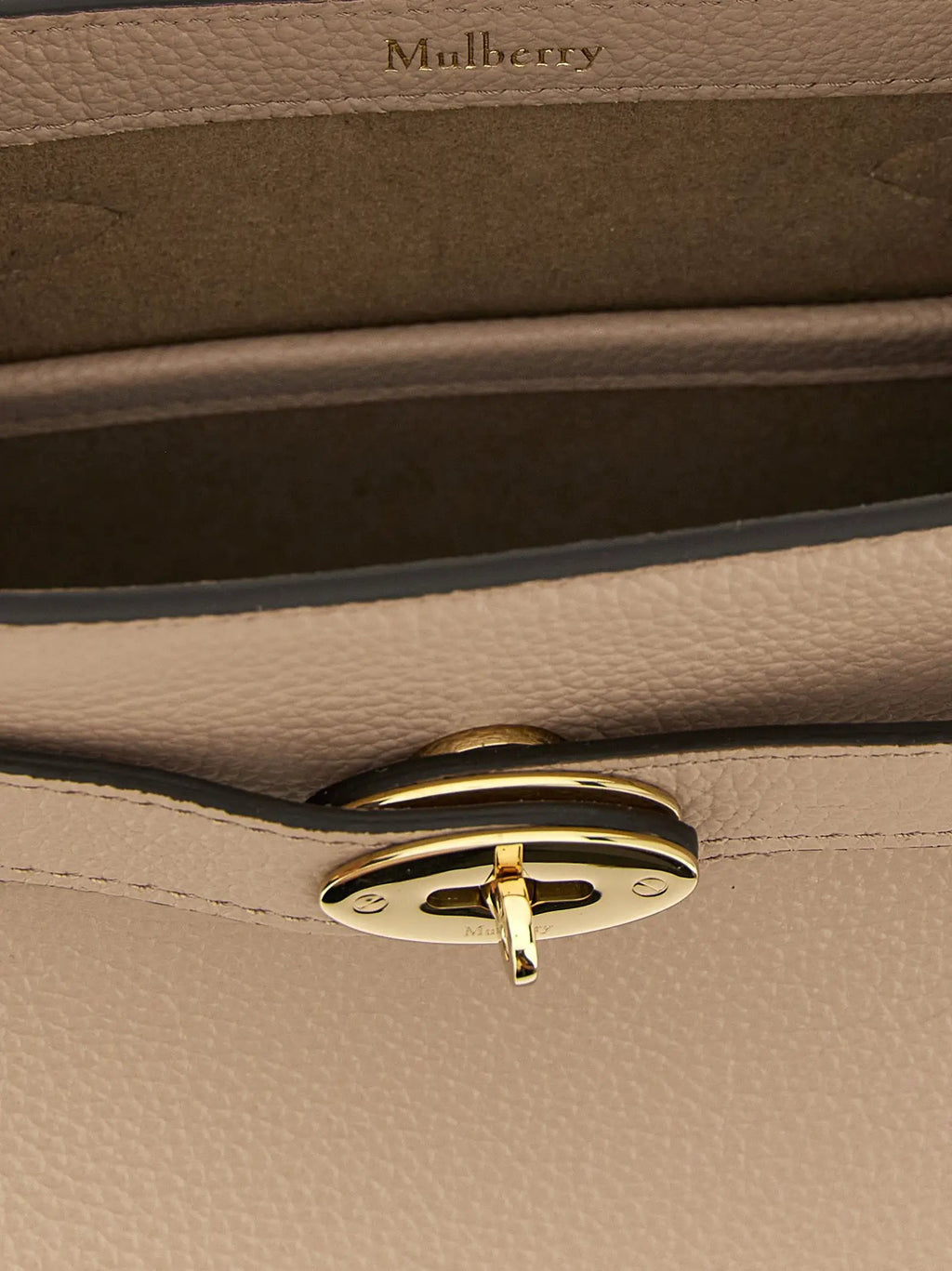 Mulberry Mulberry Gray Calfskin Crossbody Bag
