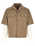 Balenciaga Beige Cotton Blouse