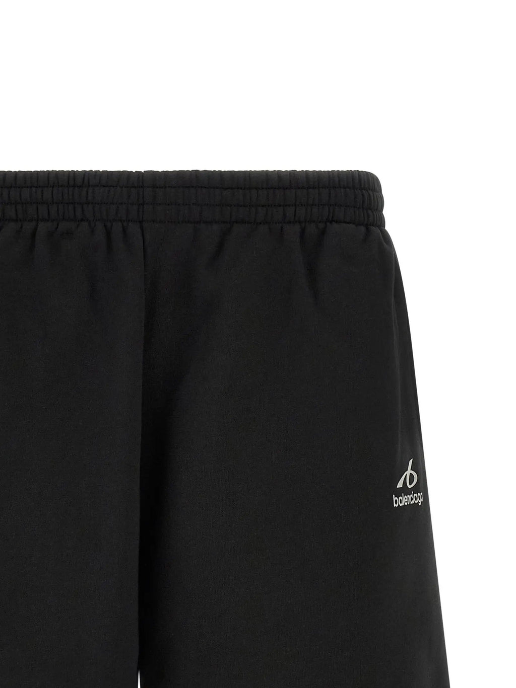 Shorts Balenciaga en coton noir (style bermuda)