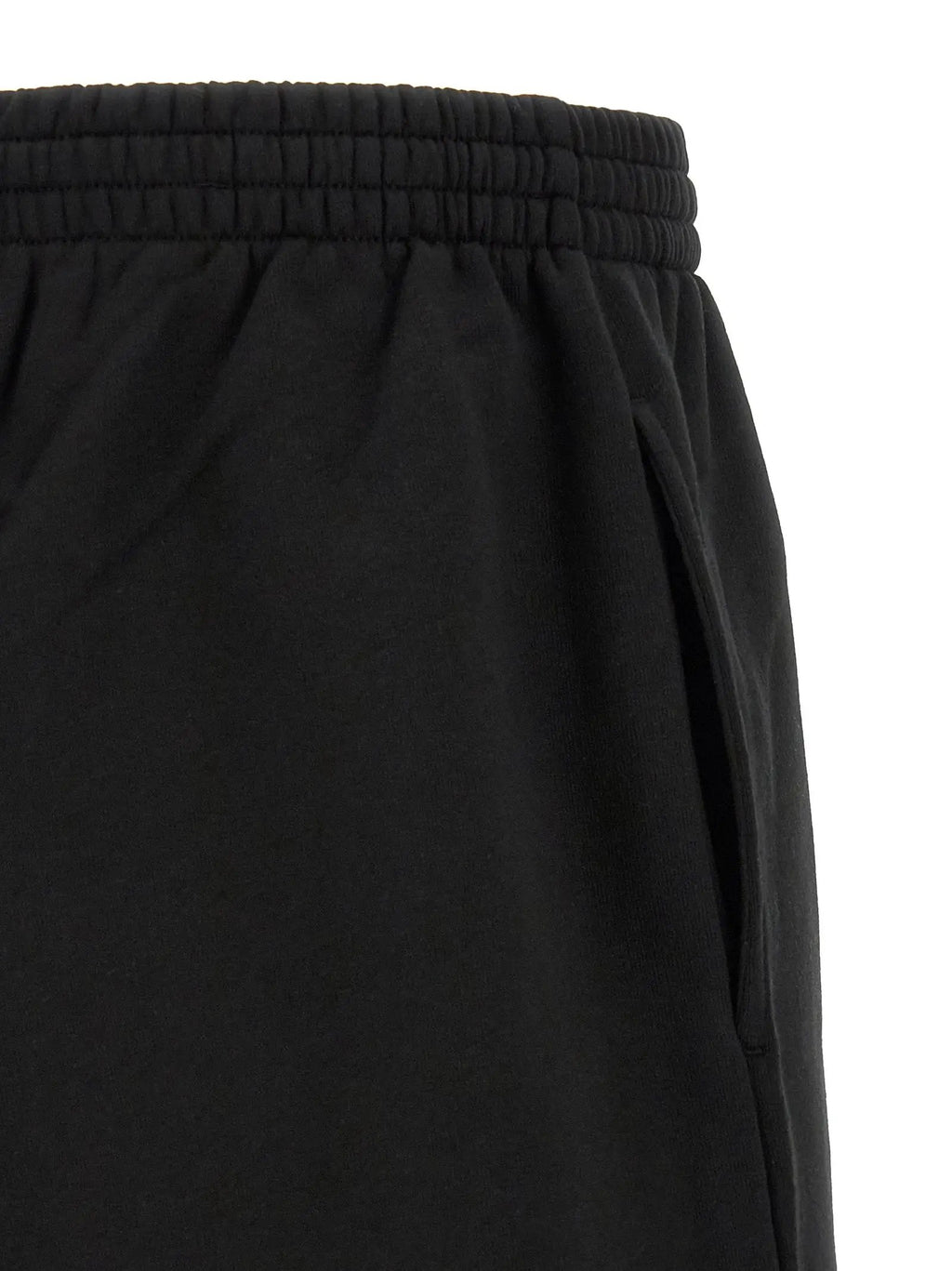 Shorts Balenciaga en coton noir (style bermuda)