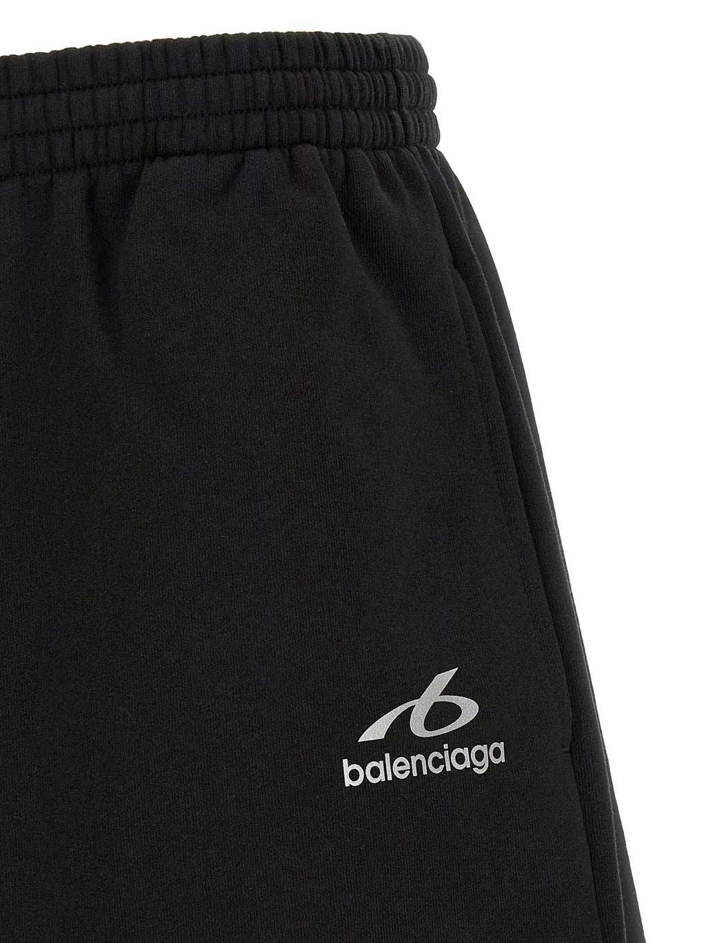 Shorts Balenciaga en coton noir (style bermuda)
