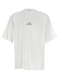 Balenciaga White Cotton T-Shirt