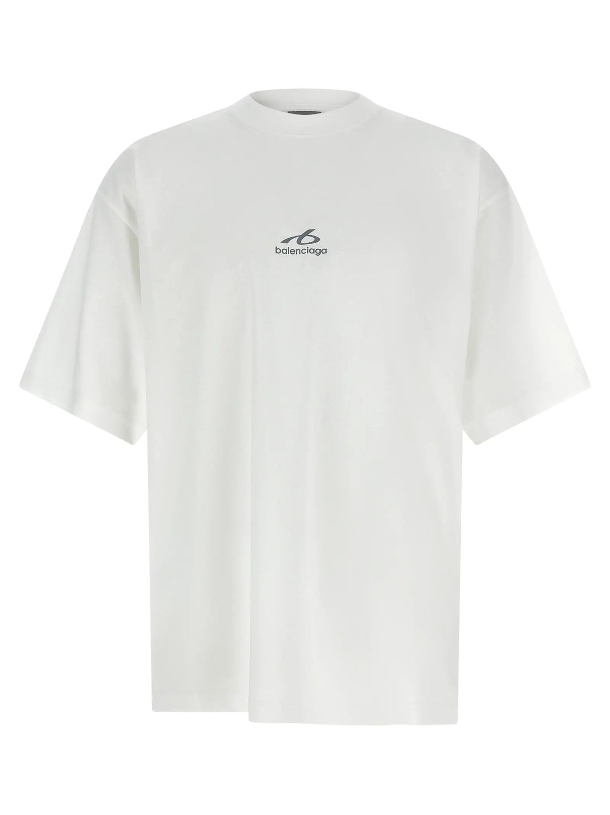 Balenciaga White Cotton T-Shirt