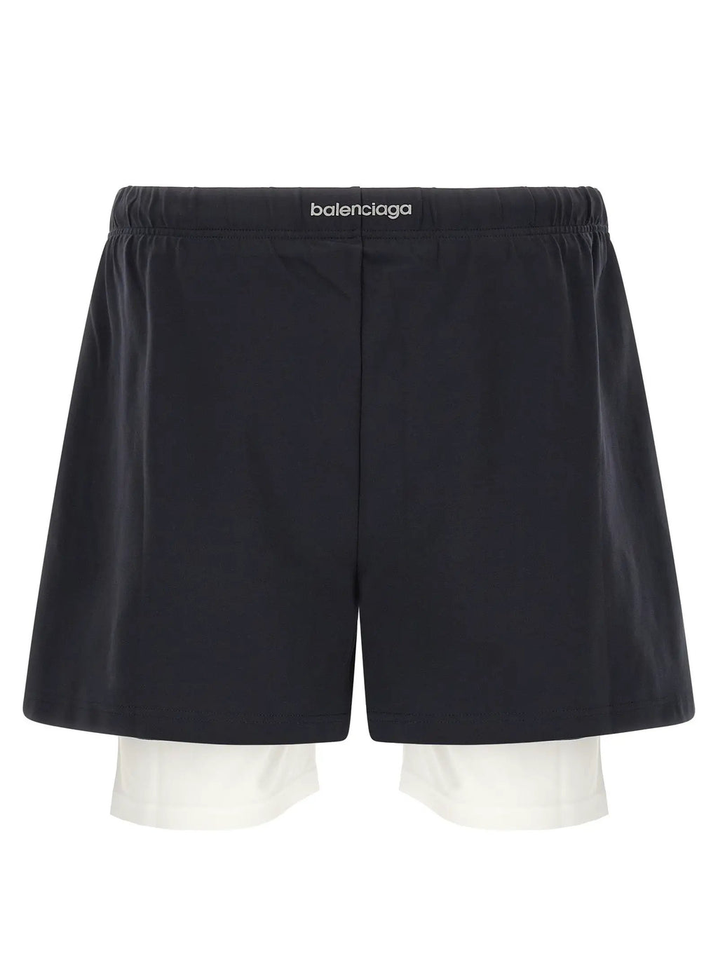 Balenciaga Bicolor Polyamide Bermuda Shorts
