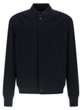 ZEGNA Blue Cashmere Bomber