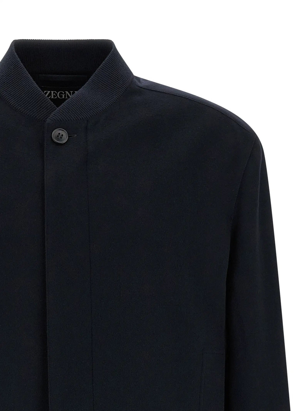 ZEGNA Blue Cashmere Bomber
