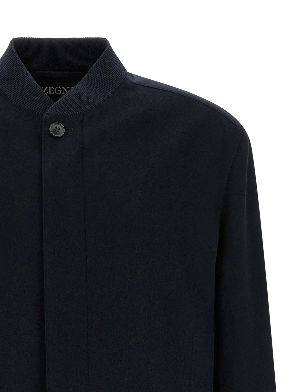 ZEGNA Blue Cashmere Bomber