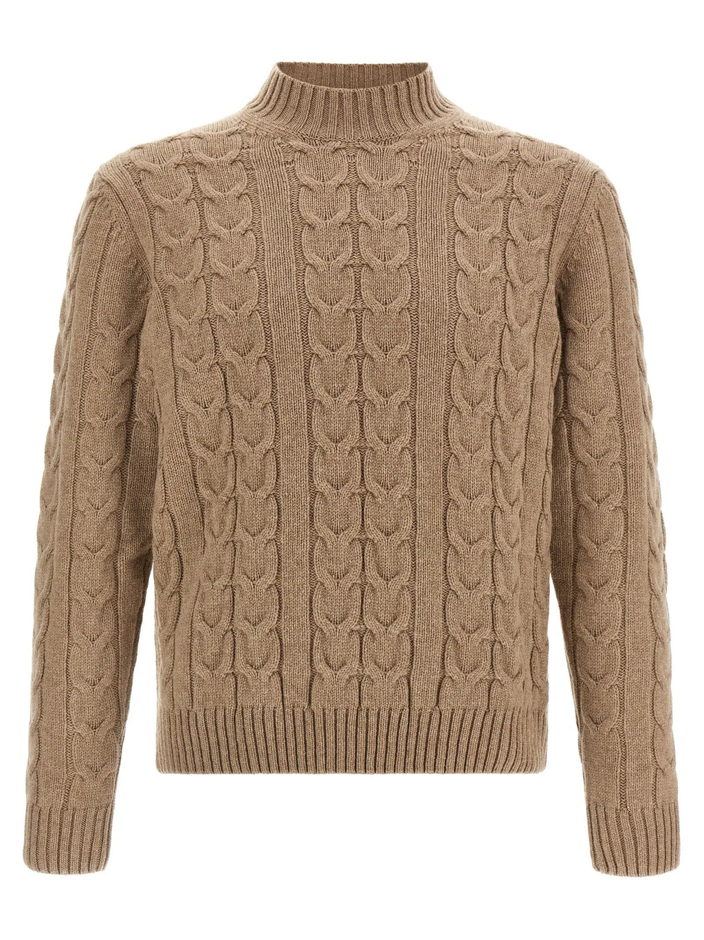 ZANONE Beige Virgin Wool Cardigan