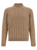 ZANONE Beige Virgin Wool Cardigan