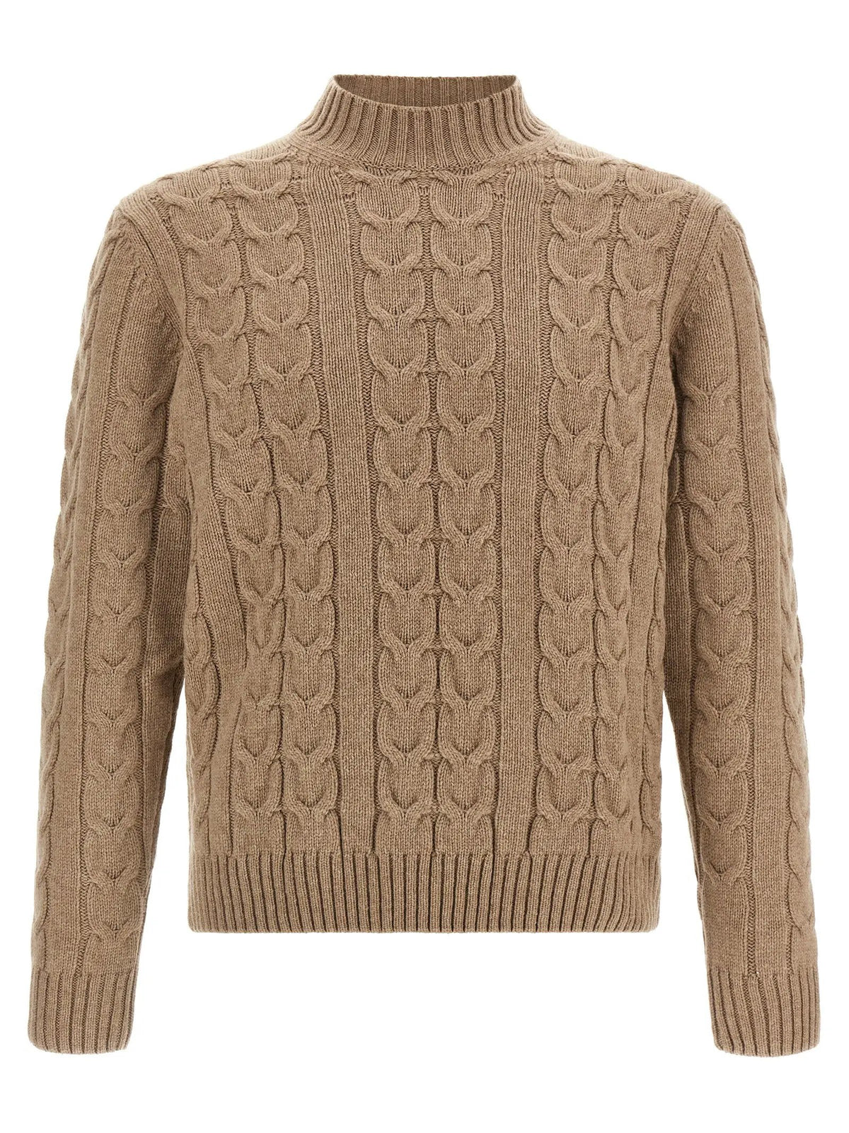 ZANONE Beige Virgin Wool Cardigan