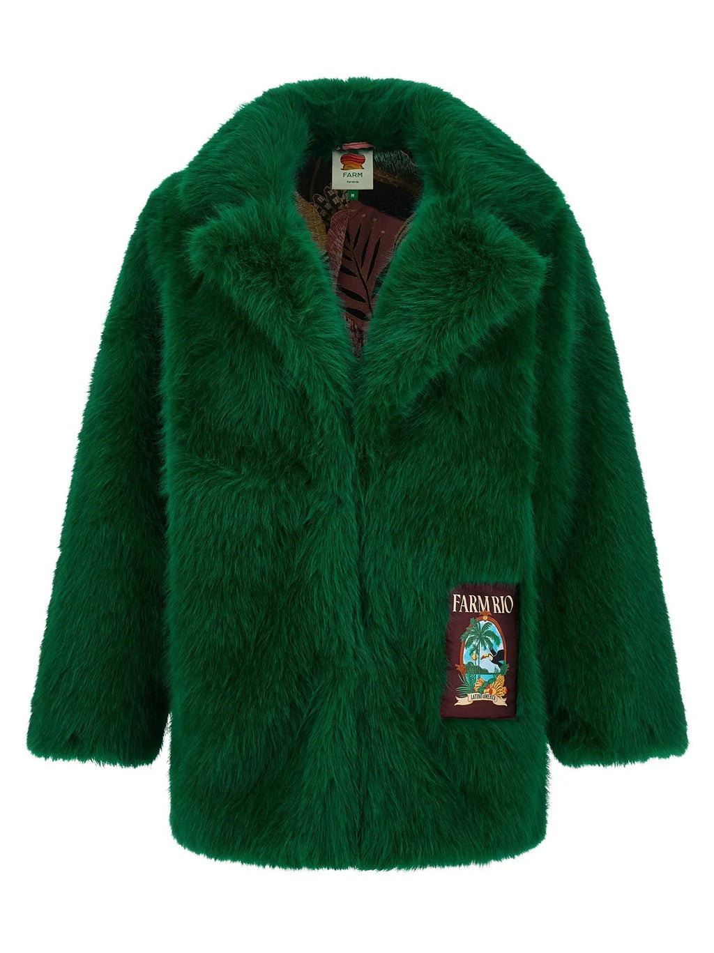 FARM RIO Bicolor Polyester Coat