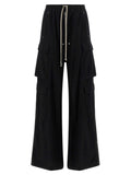 DRKSHDW Black Cotton Cargo Pants
