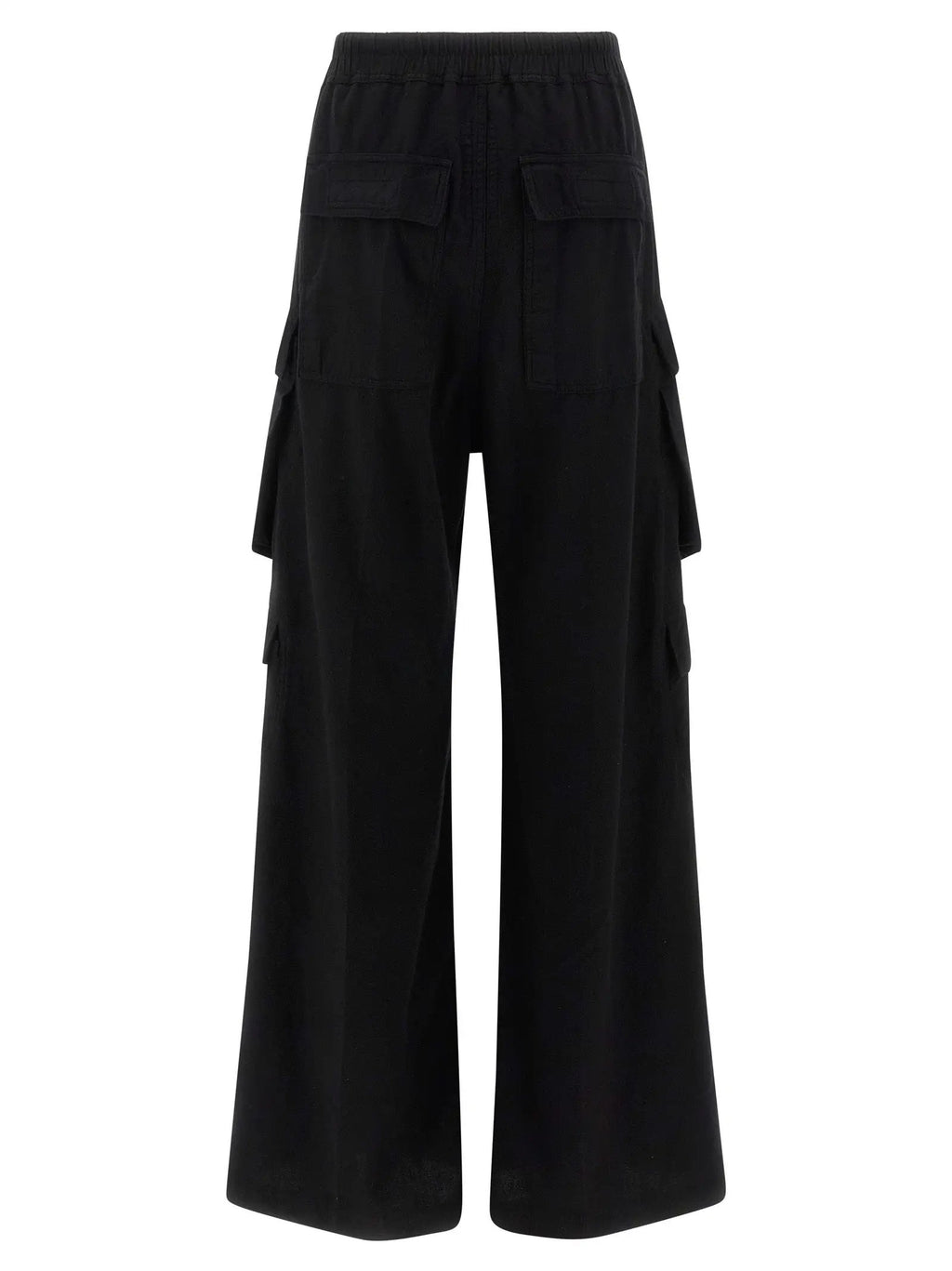DRKSHDW Black Cotton Cargo Pants