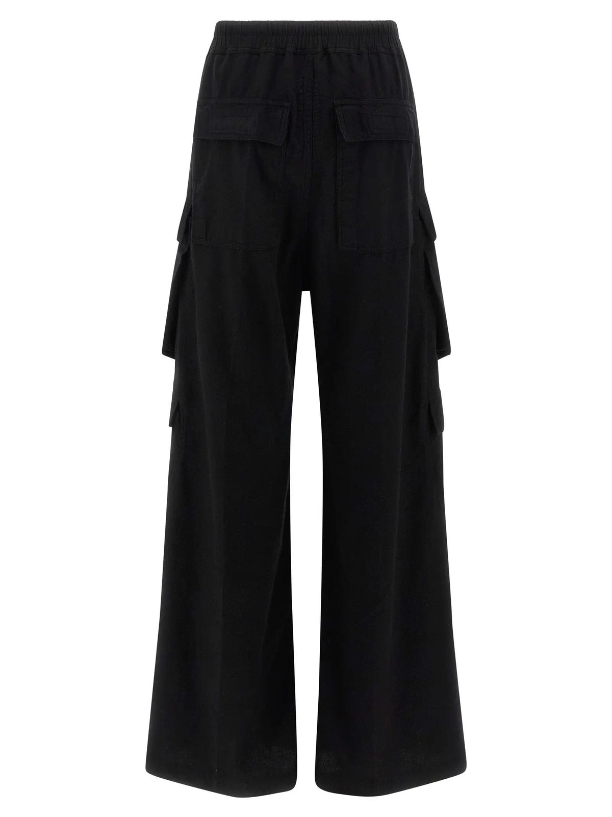 DRKSHDW Black Cotton Cargo Pants