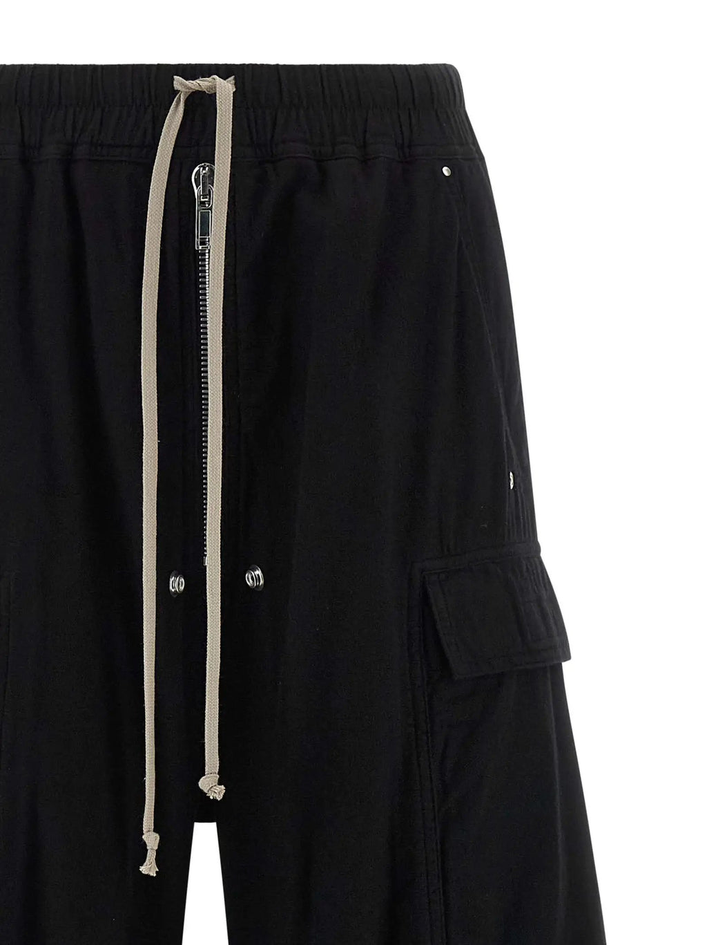 DRKSHDW Black Cotton Cargo Pants